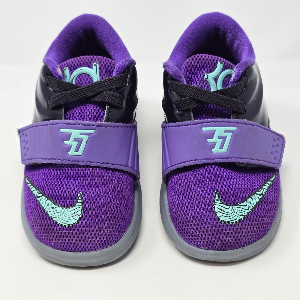 Nike KD Approximate Size 4C/5C (Worn Off) Toddler Purple Turquoise Sneakers